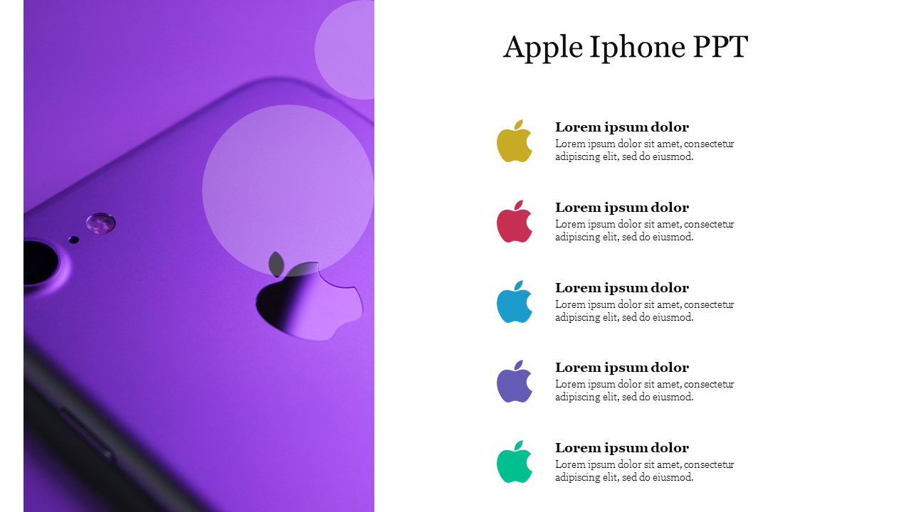presentation apple new iphone